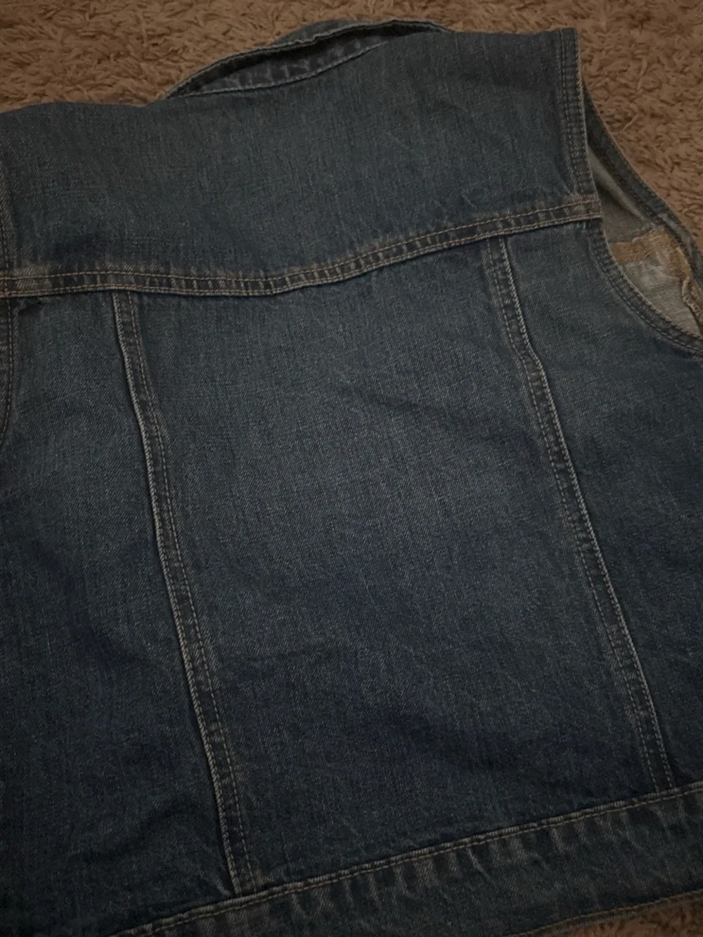 Old Navy Kids Dark Blue Denim Vest